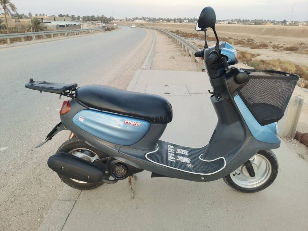 دراجة ام السلة ياباني للبيع..
مكينة ناعمة او صافية شغاله نكره سلف او هندر نهضه او تسارع ممتازة اكسل مابي صوت بريكات اماميه او خلفيه شاصي نظيف ستانة عالية او جانبية كهربائيات كلهه شغاله  قفل الجنطة شغال كفرات بلادية او نضيفة لون بحري سعرهه ٥٠٠ بيهه مجال مكاني بابل المسيب ***********.
