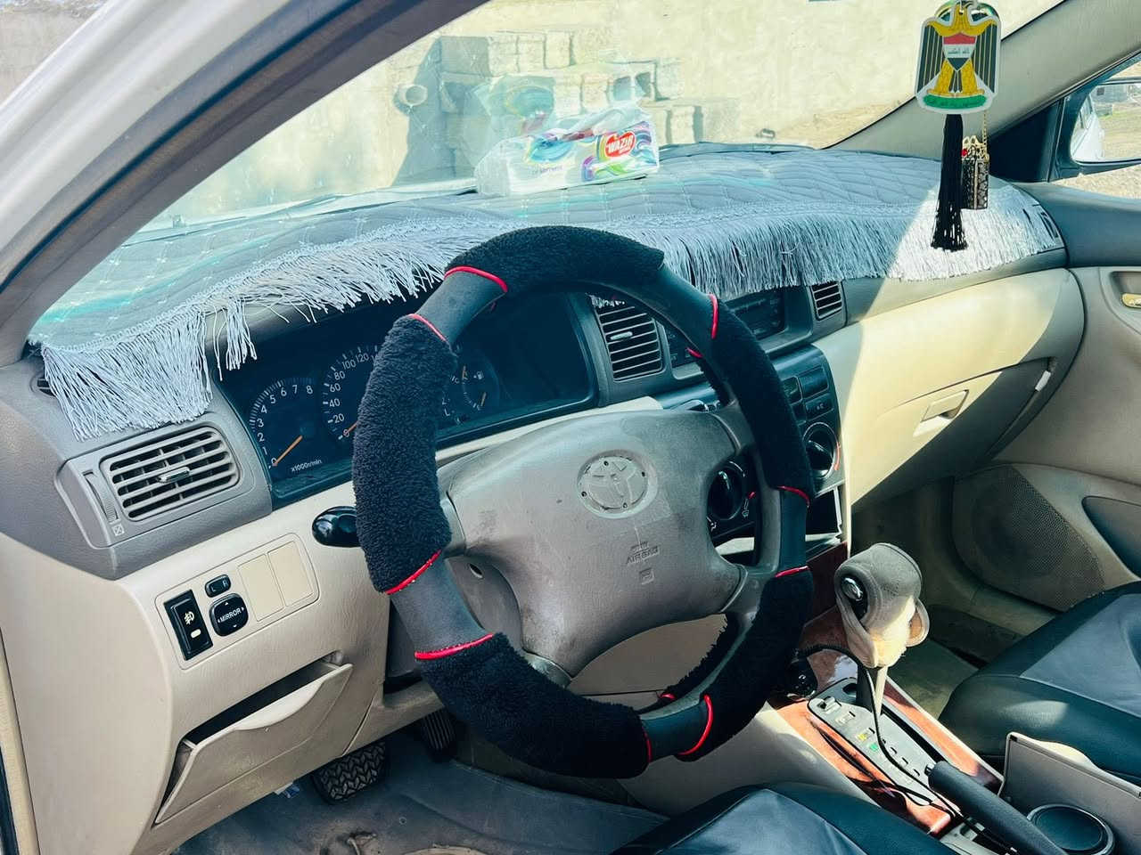 كورلا  بيكاتشو موديل 2003 اصلي موتحوير حجم 18 رقم نينوى وكاله وتحويل بيها فقط جاملغ  السعر 85وبيها مجال رقم الهاتف ***********
