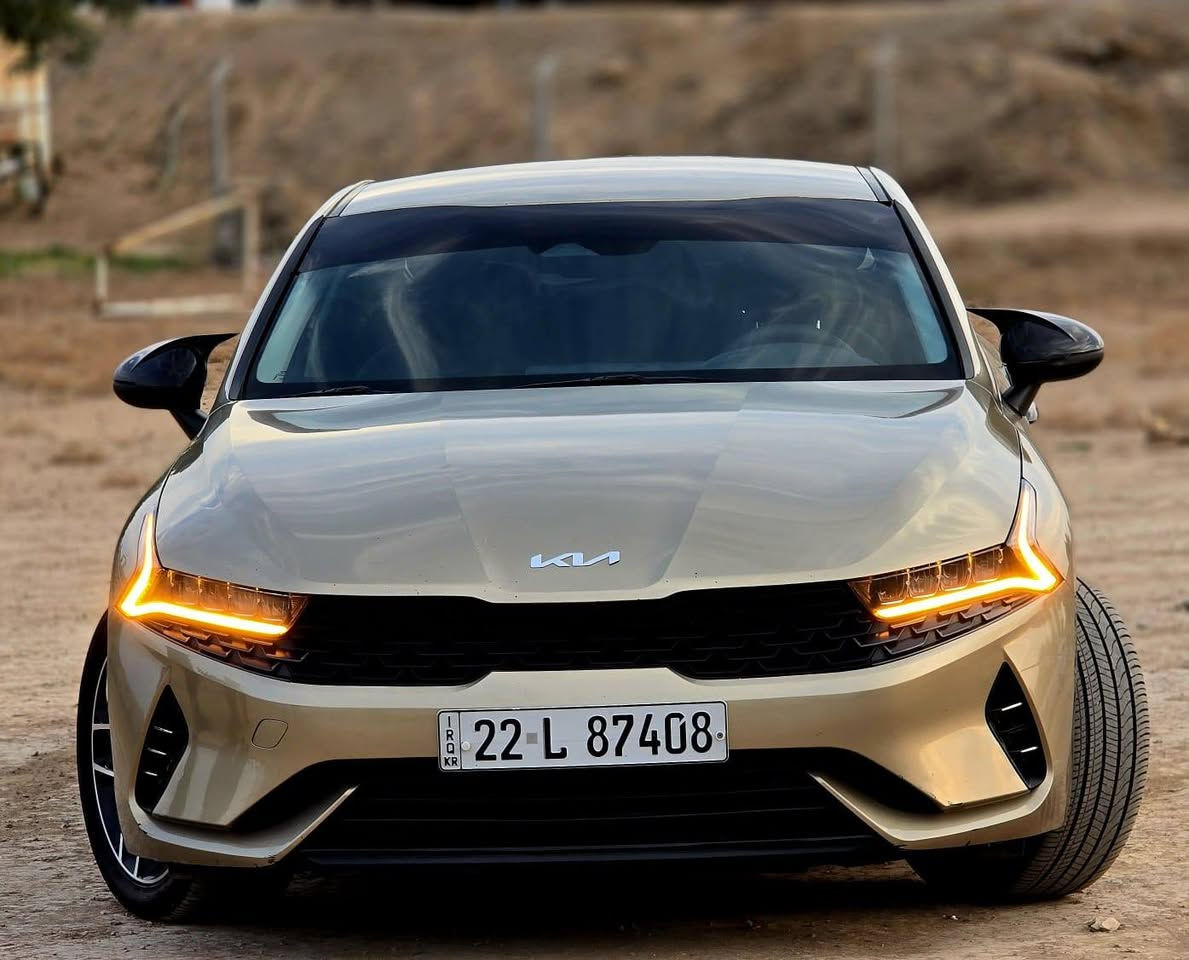 للبيع k5 لون ذهبي مميز
موديل 2022
محرك 1.6 تيربو
بصمة شاشة كامرة 3 انظمة قيادة وباقي مواصفات ال k5المعروفه
وارد امريكي السيارة جديدا جدا
بيها صبغ البنيد وشوية كلير بالباب مال الصدر
صور الحادث مرفقة بالمنشور 
رقم اربيل 
سعر السيارة 168 وبيها مجال
 للاستفسار ***********
