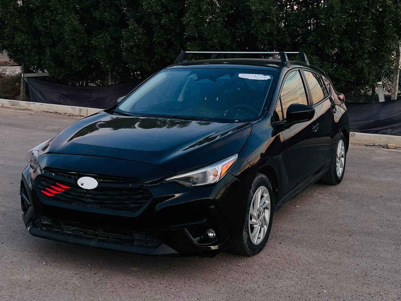 السلام عليكم
للبيع 
سوبارو امبريزا موديل 2024 وارد امريكي (حادثها بنيد مصلح نفسة 
وجاملغ هم نفسة بدون اي تبديل 
ايرباك ستيرن 
ماشية (10ميل 
مواصفات السيارة فول عدة الفتحة والبصمة  
.تحكمات ستيرن جهتين 
.رادار امامي خلفي 
.مثبت مسار 
.كروس سرعه 
.مانع اصتدام
.اوتو بريك 
AWD.
.كامرة دوارة 
.شاشة اعطال 
.كير Cvt زنجيل مو قايش 
محرك السيارة 2000cc 
.....سعر السيارة (115 $) وبي مجال للشراي 
للاستفسار 
***********
