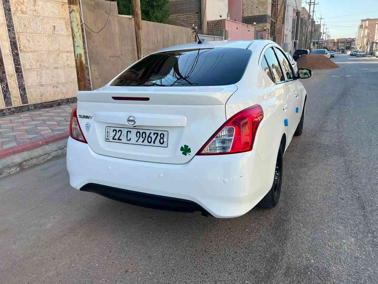 نيسان صني مصري 
2024
ماشية 63الف  
مكفولة من الصبغ 
قطعتين بارد فقط 
السعر 110 مجال بسيط
***********
رقم اربيل
