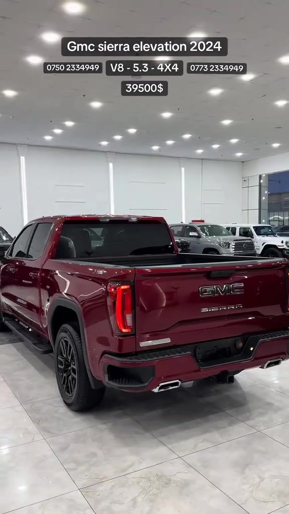 السلام عليكم

لبيع GMC موديل 2024
السعر والتفاصيل داخل الفيديو


**إذا كنت صاحب هذا الإعلان وتريد حذفه لأي سبب، رجاءا أرسل رسالة إلى الدعم الفني**