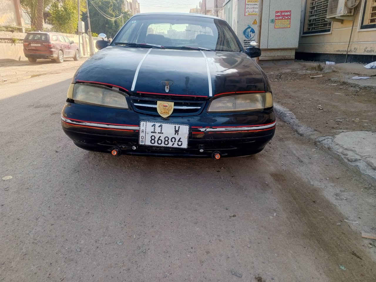 السلام عليكم:
ــــ برنس فراشه موديل 96
كير اوتو مكينه مفتوح لاتبخير ولاتنقيص 
تخم تاير جديد دواخل نظيفه كهربائيات كلها شغاله صدر نظيف 
مشروع وطني سنوية لسنة 2027 
السعر 30 بيها مجال 
للاستفسار ***********
عنواني بغداد الجديدة
