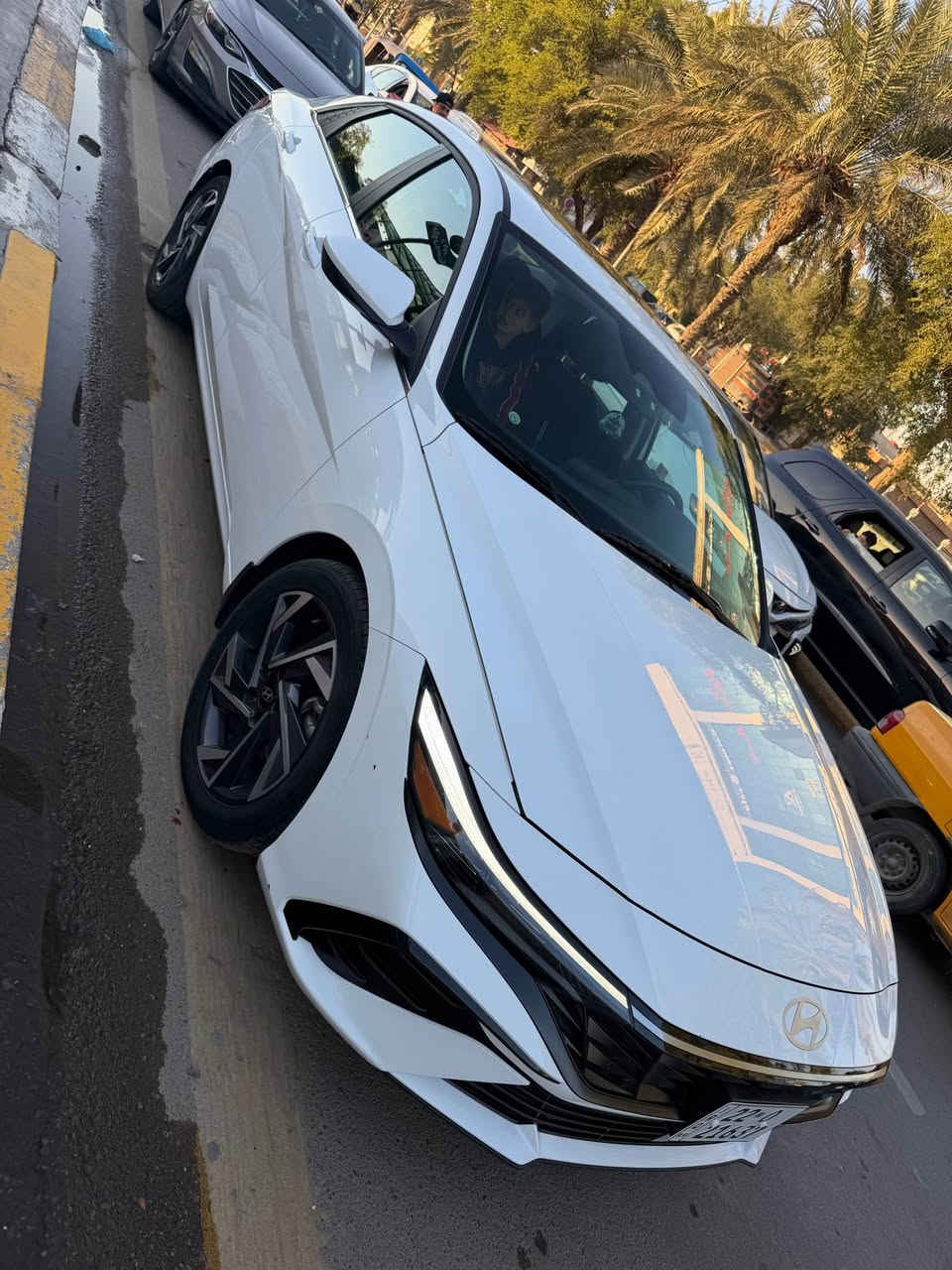 النترا 2024 وارد امريكي فئه لمتد ماعدا أربع كامرات وكشنات كهرباء وباقي المواصفات كلها موجوده 
فقط دعاميه بلاستك خلفيه مبدل كله كفاله عامه ***********بغداد زيونة 175$ وبه مجال

