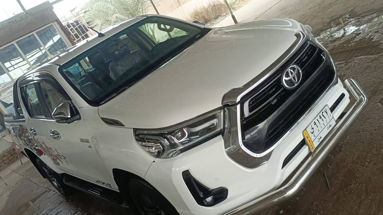 سلام عليكم 
بيك اب TRD
6سلندر 
موديل 
2022
رقم بغداد 
ساز
تبريد كشنات 
شاحن لاسلكي 
بنيد جكات 
ماشيه 136الف 
بيها باب السائق مبدل اصلي 
الباقي كفاله عامه 
السونار مرفق مع الصور 
السعر 327
بيها مجال للشراي
***********
