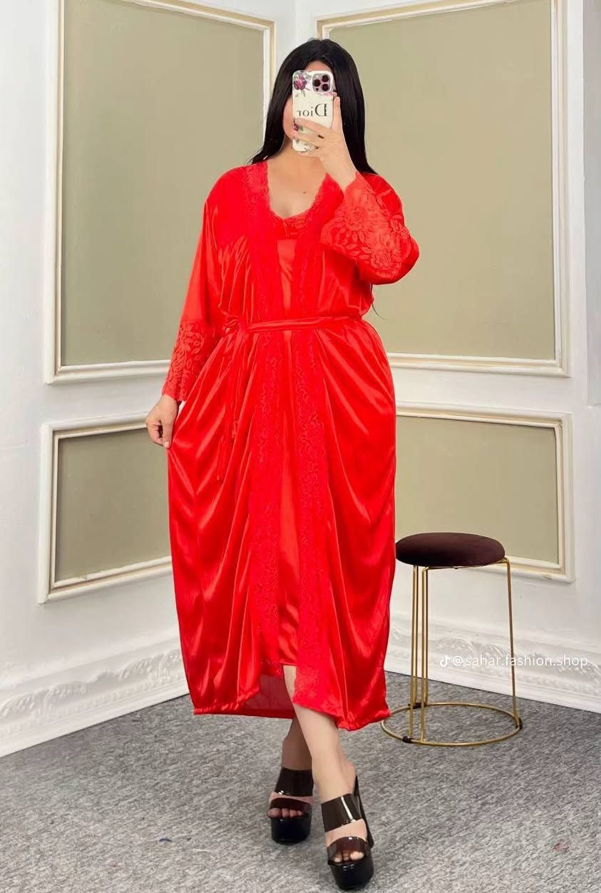 روب قطعتين خامه ستن زبده يجنن بل لبس 
متوفر كل الوان 
حتى لون الابيض 🤍 لعروسات 
وليعشقن السود 🖤 هم متوفر 
حجز وستفسار خاص وتدللن مع كل طلب هديه وتدللون علينه زبوناتي


**إذا كنت صاحب هذا الإعلان وتريد حذفه لأي سبب، رجاءا أرسل رسالة إلى الدعم الفني**