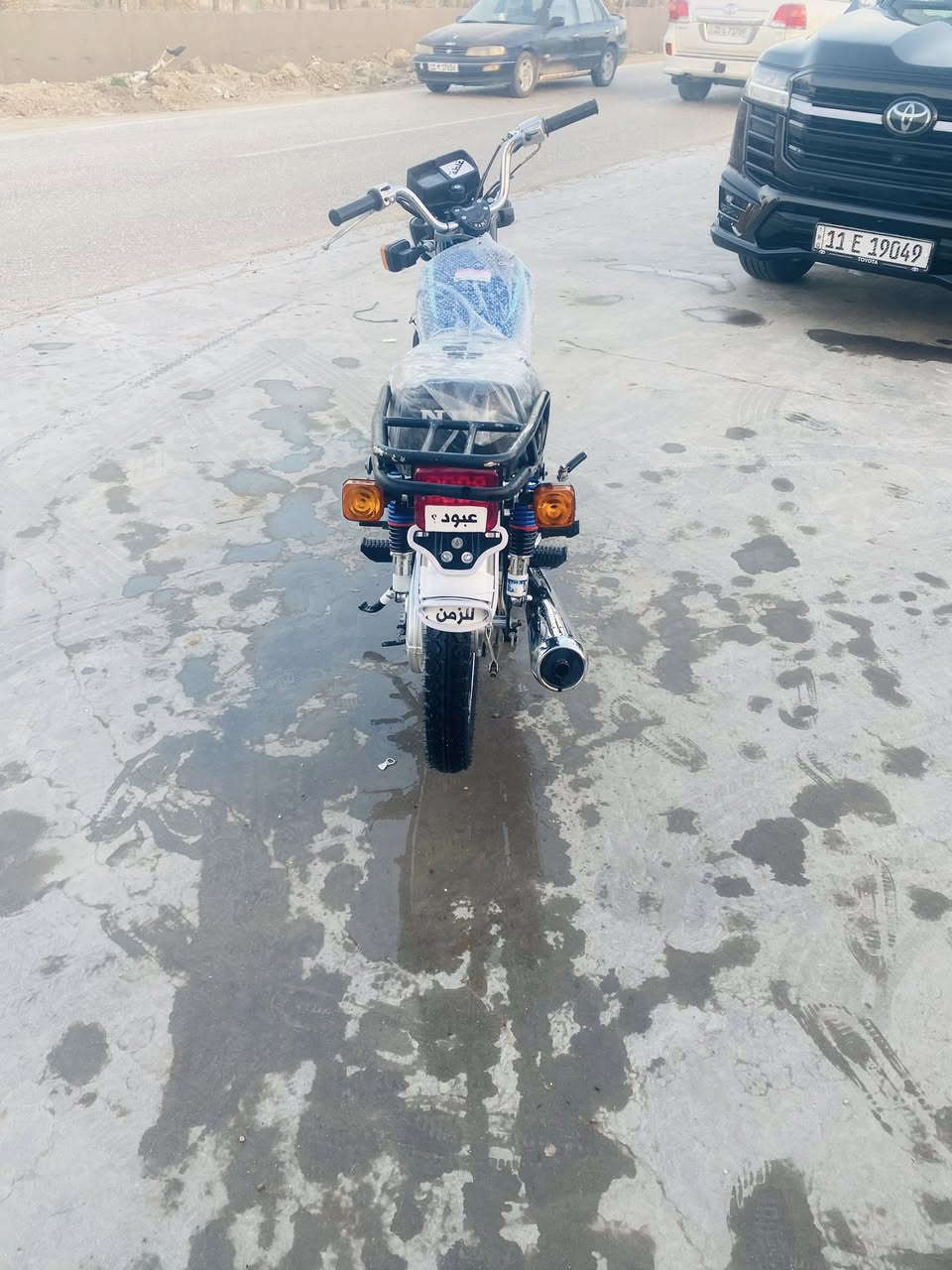 السلام عليكم
دراجه للبيع شاصي 24 والغراض 26 مع المحرك خير من الله السعر اتصال ع هذا الرقم موجود واتساب ***********
