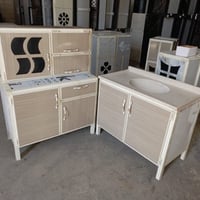 كاونتر مرمر • ٣ قطع • توصيل مجاني بغداد