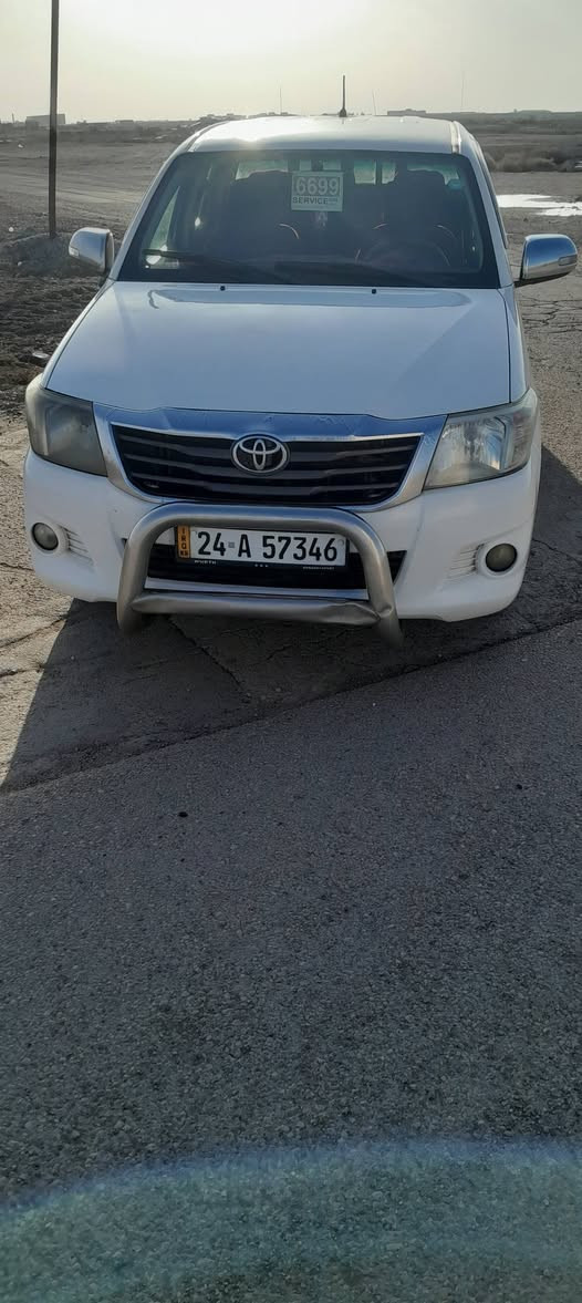 هيلوكس 2014شاصي 12رقم شمالي نكليزي تريد تحويل تريد وكايه سياره مكفوله بسه بارد بل جاملق فقط سياره خير منن الله حلوه كير عادي سعر 195مو شراي لا تشلع كلبي ***********
