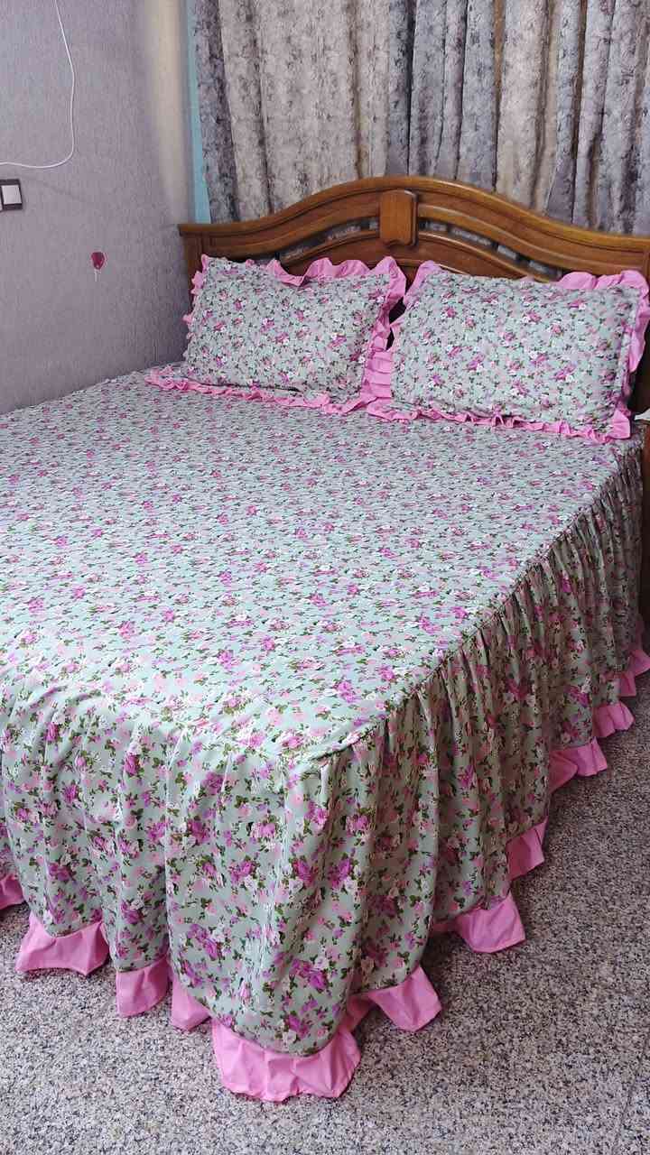 نزله بثلاث جهات✨✨
قياس 200 × 180💖
خامه درجه اولى💗💗
ضمان الغسل والاوان 💯💯
يوجد توصيل بغداد والمحافظات 
3000🥹🥹🥹


**إذا كنت صاحب هذا الإعلان وتريد حذفه لأي سبب، رجاءا أرسل رسالة إلى الدعم الفني**