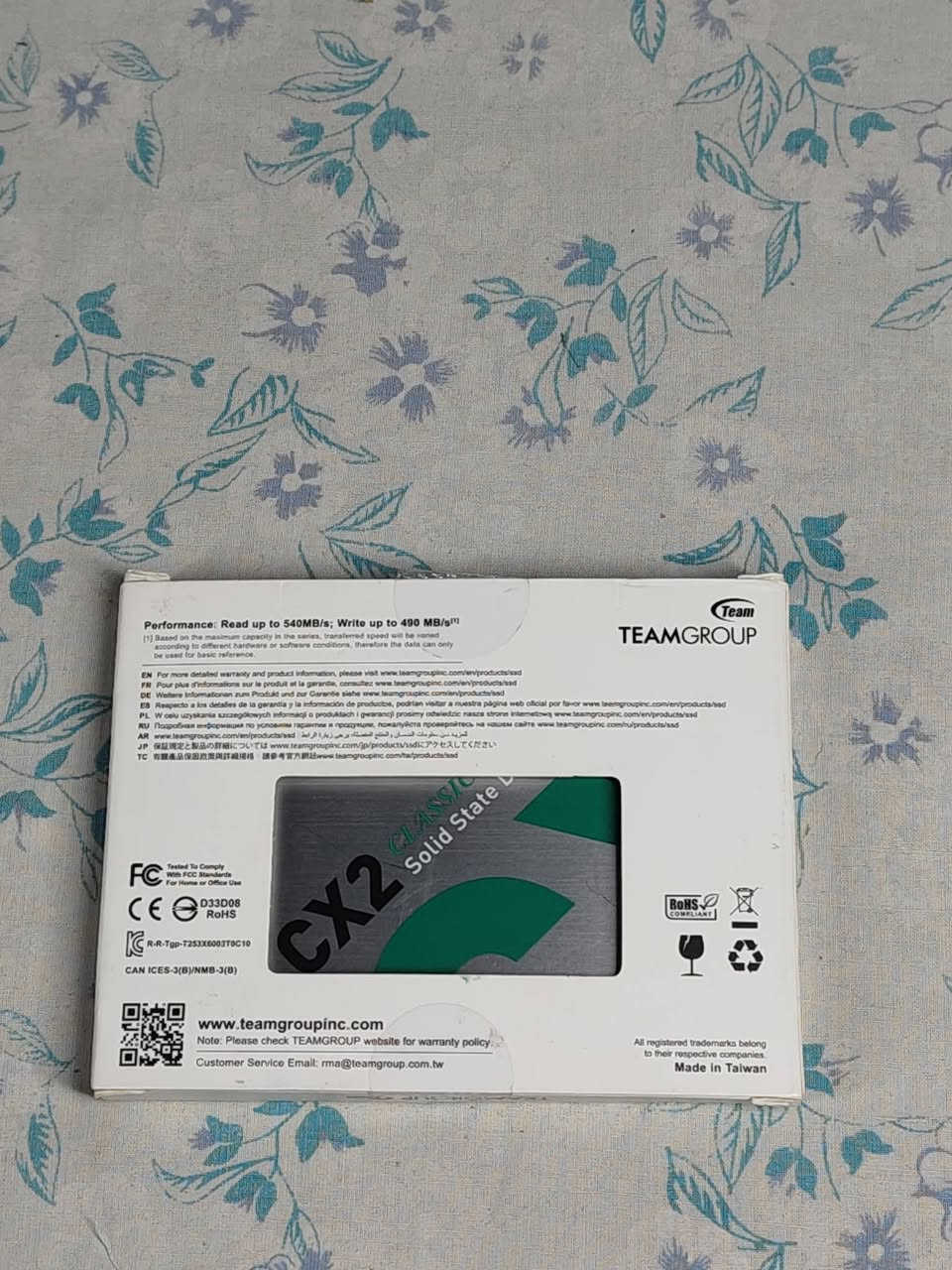 السلام عليكم هارد من شركة teamgroup 256 جديد غير مستخدم للبيع ب 45 الف


**إذا كنت صاحب هذا الإعلان وتريد حذفه لأي سبب، رجاءا أرسل رسالة إلى الدعم الفني**