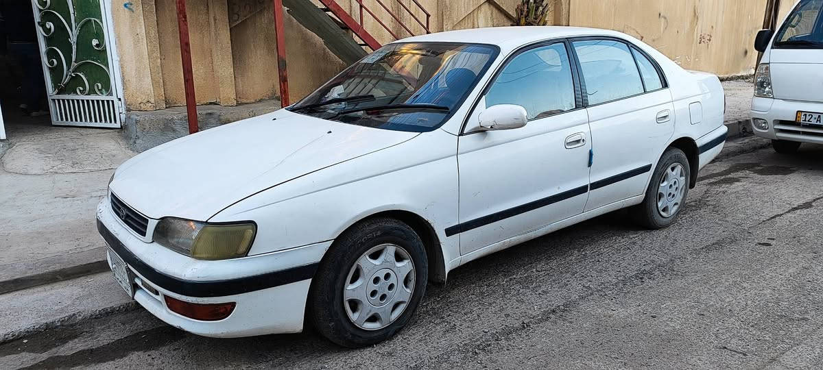 كورونا فرخ بطه للبيع موديل 1995 السياره محرك و كير شرط تبريد تدفئه شغال بدون صبغ و السياره باسمي سعرها 65 $
للاتصال 
***********
***********
