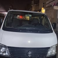 نيسان يورفان موديل 2008 السعر 130 وبي مجال العنوان سيارة بغداد للإستفس...