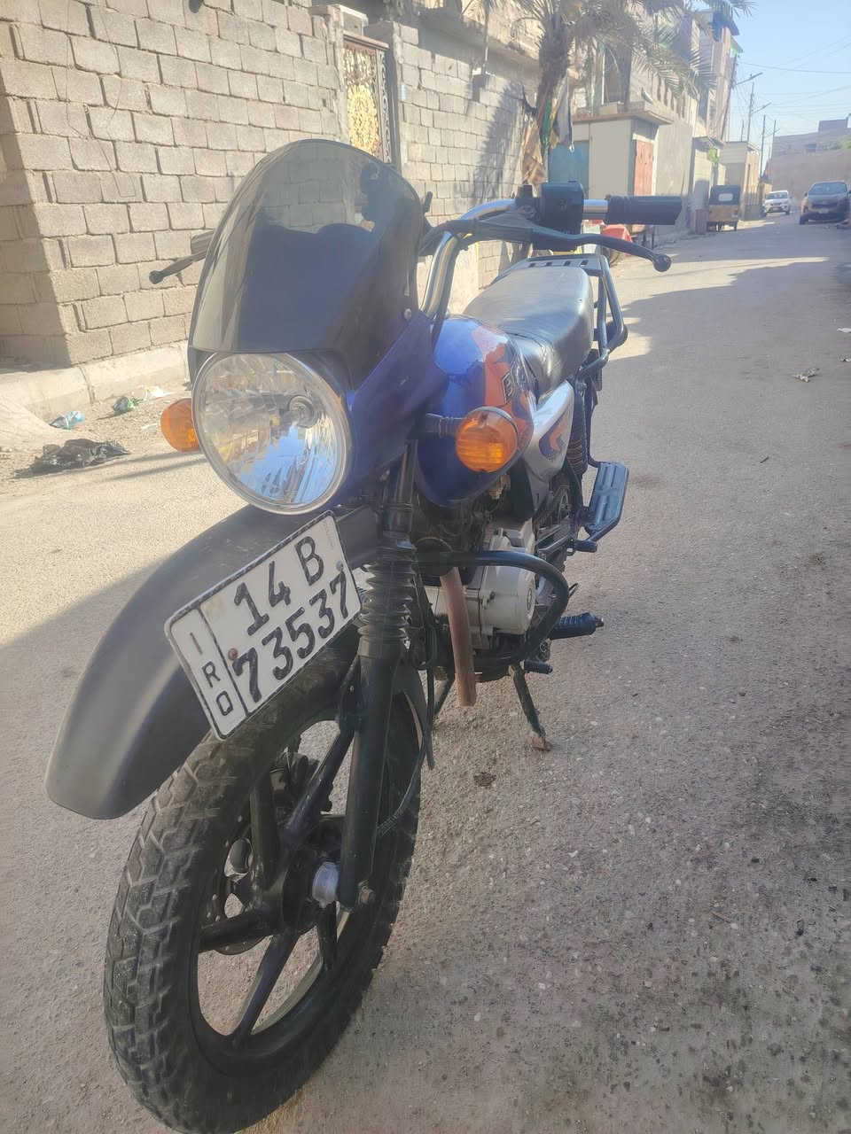 سلام عليكم دراجه بوكسر لبيع موديل 23 تحويل ثاني يوم المكينه بيها خيط دخان السعر 1600 العنوان بصره 5ميل ***********

