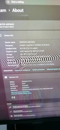 📢 للبيع PC Gaming احترافي - استعمال 6 أشهر فقط 🔹 المعالج: Intel Core i...