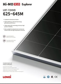 الواح لونجي X10 640W السلام عليكم يتوفر الواح لونجي X10  640W بسعر 115...