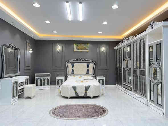 🔅تفاصيل الغرفة المرمري  ....
خارج ٤ملم ام دي اف 🔺
وداخل صاج ٣ملم 
صبغ حراري  درجة اولى 

عدد القطع  ٧ قطع 😍
🔺1 //جرباية  قياس  ١٦٠ × ٢٠٠ 
🔺//ميز جانبي ايسر قياس ٥٠
🔺2// وميز  جانبي  قياس ٥٠
🔺3// زاوية ارتفاع مترين عرض ٨٠
🔺4// وميز بلازمه  
🔺5//وميز مراية ارتفاع مترين عرض ١٢٠
🔺6// وكنتور ٦ باب  ارتفاع مترين و١٥ طول ٣ متر و١٥

القطعه الثامنة حسب الطلب شازلون
للحجز والاستفسار مراسله الصفحة او الواتساب ***********
