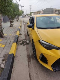 كورلا موديل 19 وارد كندي  فول مواصفات SE  حادثها خفيف موضح بالصور  وبي...