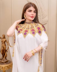 تطريز يدوي • فستان فيزون • فري سايز