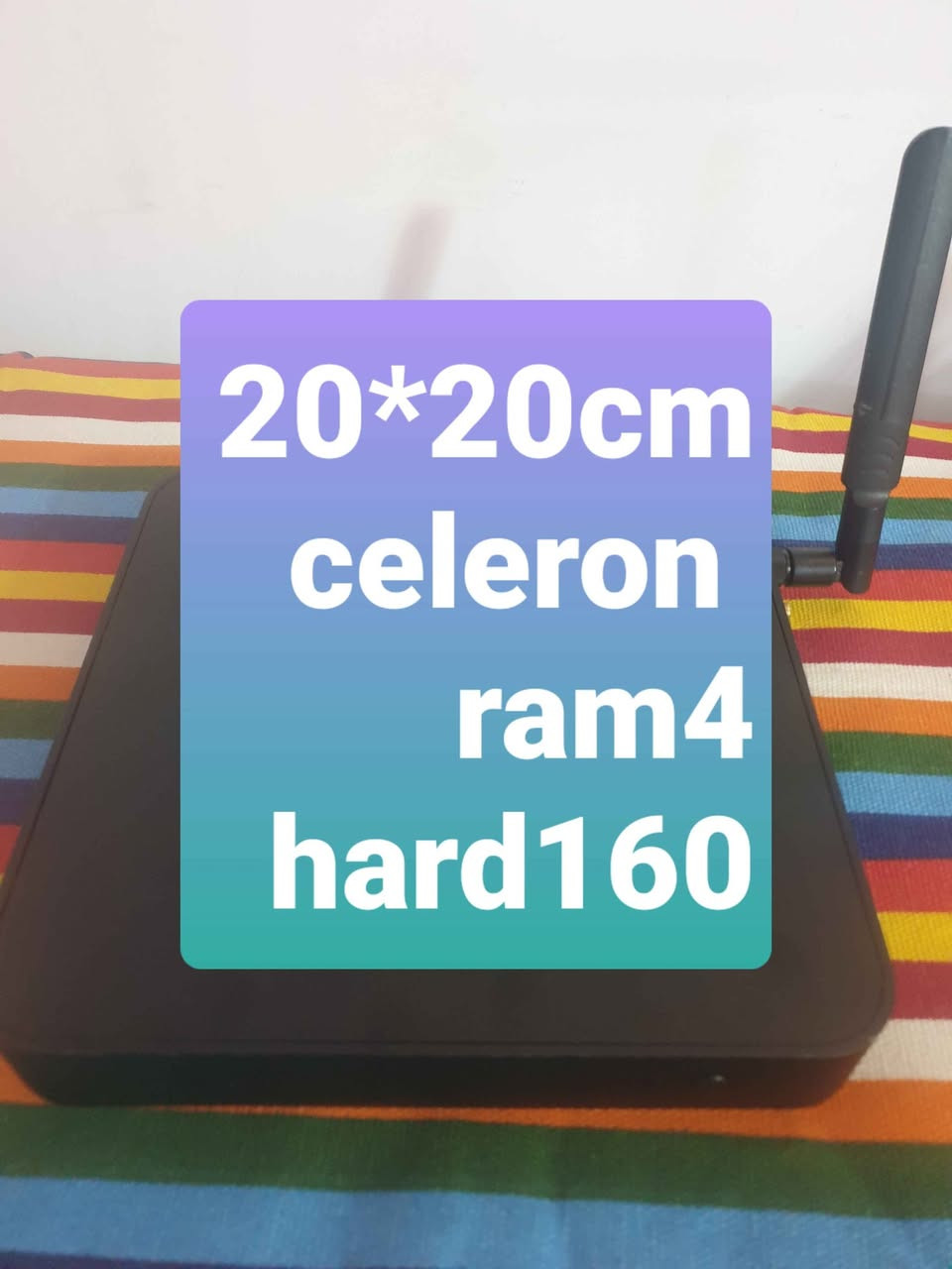 Mini pc 
حاسبات صغيرة مكتبية 
العدد 5
المواصفات بالاعلان 
لا يتوفر توصيل 
المكان بغداد بغداد, العراق


**إذا كنت صاحب هذا الإعلان وتريد حذفه لأي سبب، رجاءا أرسل رسالة إلى الدعم الفني**