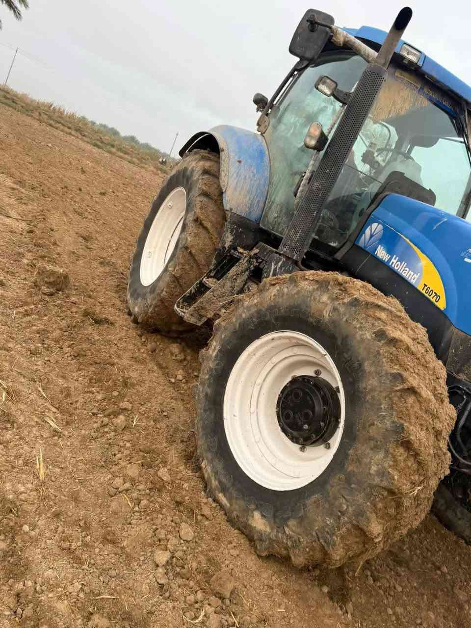 سلام عليكم تركتر نيهولند T6070تركتر جديد كفاله عامه كير محرك مكفول تواصل اتصل ***********
