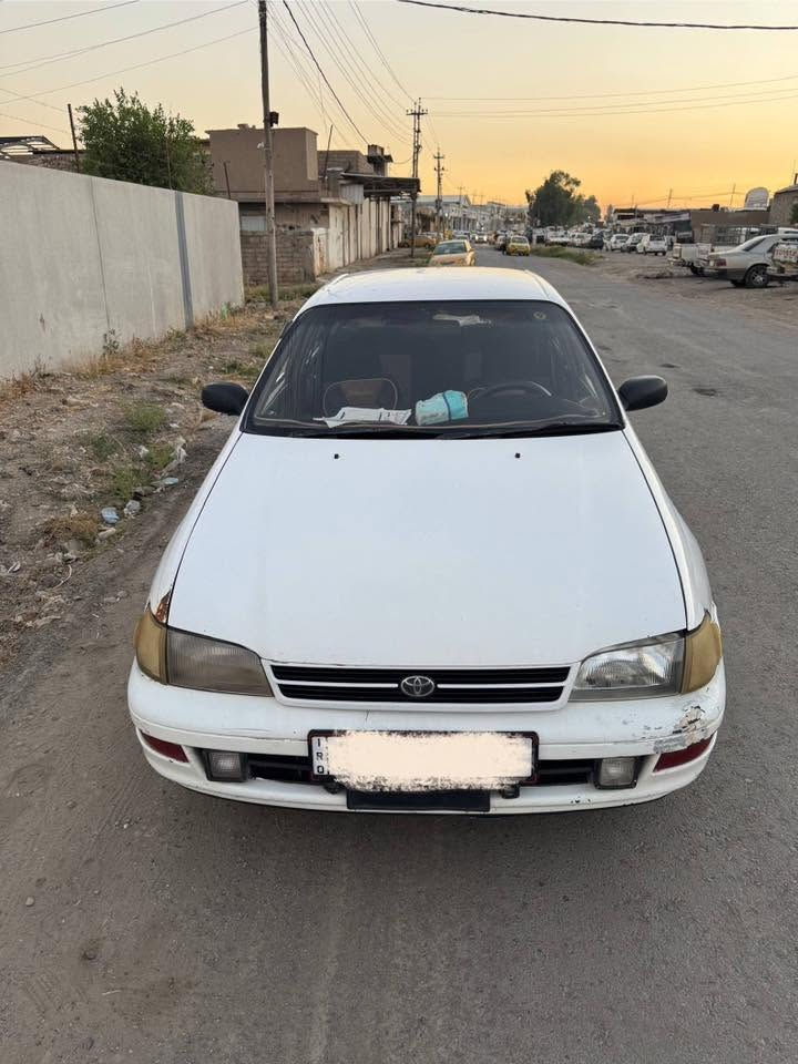 كورلا فرخ بطة موديل ٩٣ اللون ابيض
-نظيف - كير توماتيك -تدفئة وتبريد شغال فقط بحاجة غاز فقططط 

-٣ قطع صغار فقط فقط صبغ

-محرك مكينة فول نظافة 
هزة وسنوية جديدة وارقام انكليزي جديد وشرط التحويل 

للتواصل ***********
