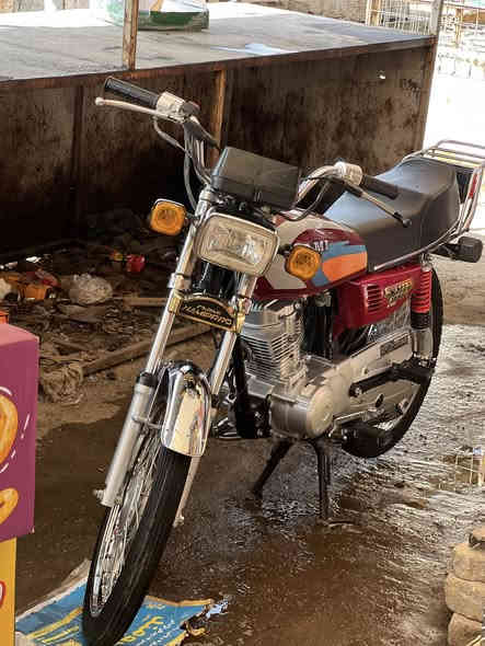 سلام عليكم دراجه ايراني للبيع دراجه تعميره 2024 تعميره كامله ومانقصه ايشي غراضه كله اصلي ومامفتوحه  مكلف بنشر وماعرف سعرها يم راعيه***********
