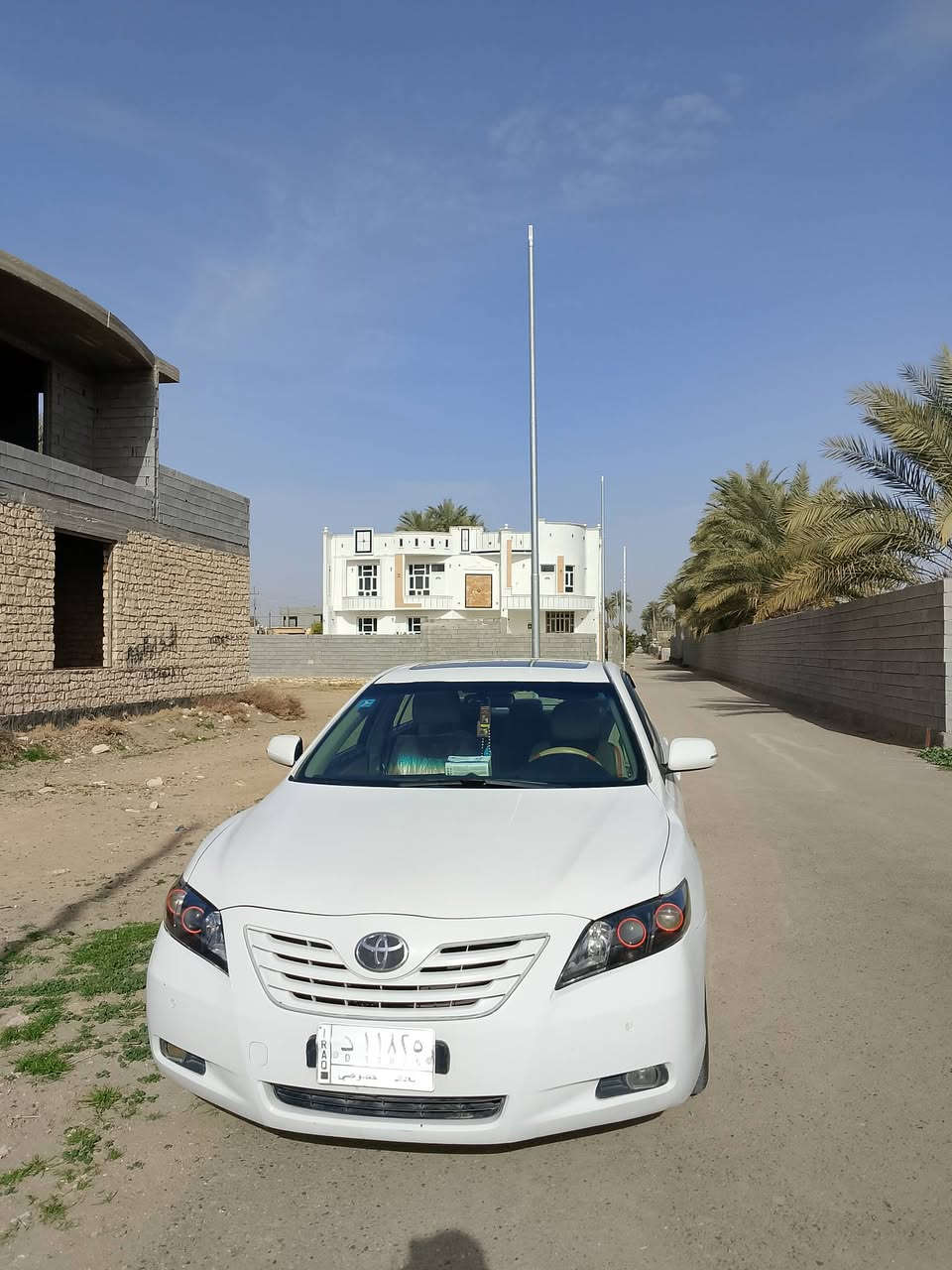 للبيع مال جنية
أستخدام شخصي 
تويوتا كامري
 2008 خليجي 
فول مواصفات
لون ابيض ..
رقم بغداد شرط التحويل والغرامات 
سنويه جديده سياره بأسم اخويه 
السياره كفاله عامه من المعجون قطره مابيها
عدا شبر صبغ راس جاملق سايق 
ونص باب صبغ خلف سائق مثل ماموضع بسونار 
بدون معجون وبدون دواخل 
محرك مامفتوح شرط لا تبخير ولاتنقيص..
كير صدر تايرات تبريد كهربائيات كلها شرط كفاله....
السياره فوووول مواصفات 
سلايت 
كشن كهرباء
قطعتين تبريد
داخل صاج بلادي
لايت ابيض زنون 
سماعات داخليه مضخم 
شاشه كبيره 
كامره خلفيه 
اشاير بالمري 
برده خلفيه 
وبعد بيها هواي مواصفات مامذكوره معروفه مواصفات
السياره حلوه حيل وبالعافيه على الياخذهه 
 مكاني الأنبار .الرمادي +الفلوجه 
السعر 119. وبيه مجال حك الجيه 

***********. واتساب
