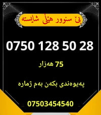 بێ سنوور هێڵی شایستە   ژمارەیەکی جوان و کەپس تازەکارتی داخڵ کراوە   کە...