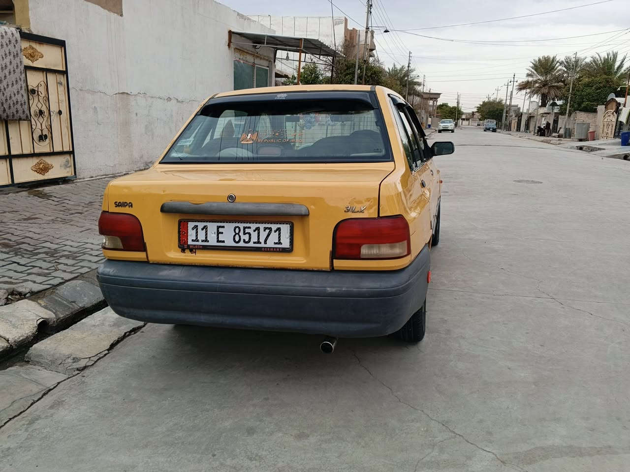 سلام عليكم سايبه موديل 13رقم دولي بسمي مصفره سنويه الحد 2027 مكان سياره كركوك تبريد شغال تخم تاير جديد لاستفسار ***********
