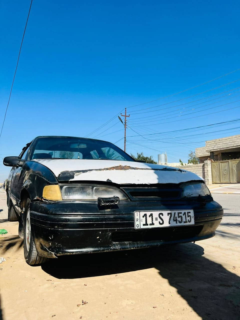 دايو برنس رقم دولي
موديل1994
سنويه لل27 
تايرات جدد
كير ومحرك شرط
شاشه ايباد اصليه 
بطاين باب مبدله مال سايبه
هزه بهذا  الشهر انتهت 
شرط التحويل مباشر صلاح الدين العلم ***********
