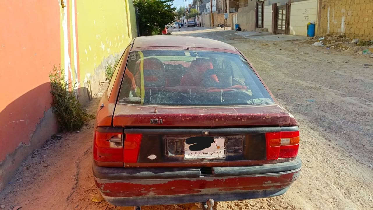 أوبل فكتره للبيع ماسحه محرك 1600كير عادي رقم صلاح الدين فحص سنويه خضره بسمنه السعر 16بيها مجال بسيط العنوان سامراء ***********
