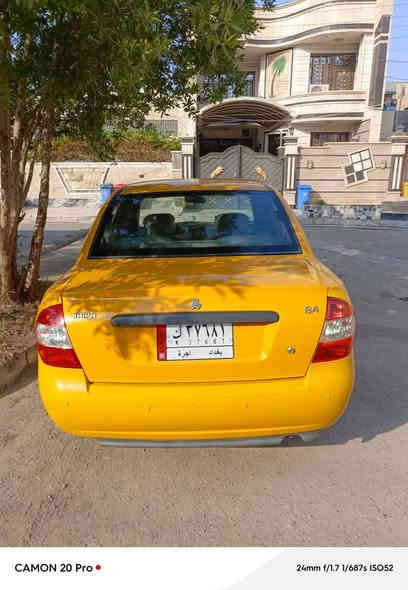 للبيع سيارة طيبة موديل 2018 رقم ألماني بغداد السنوية والتحويل عليه بيها قطعة وحده الباب الخلفي متبدل من الشركة ..المكينة والقير والتبريد والكهربائيات بحالة جيدة ...السعر 46ورقة وبها مجال اشويةللطيبين 
تلفون ***********
