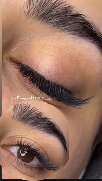 رموش العيد • فرو اسود • صمغ ليزري