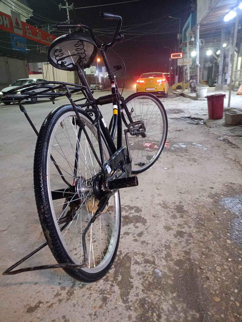 سلام عليكم شلونكم شباب هاذا البايسكل للبيع السعر 115وبي مجال مكاني حي رمضان قرب الاطفاء لاستفسار علر الرقم***********
