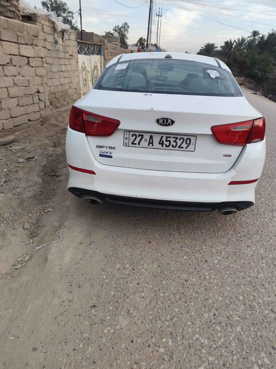 سلام عليكم  اوبتيما امريكي 2014البيع او الامراوس مكانه ذي قار ***********
