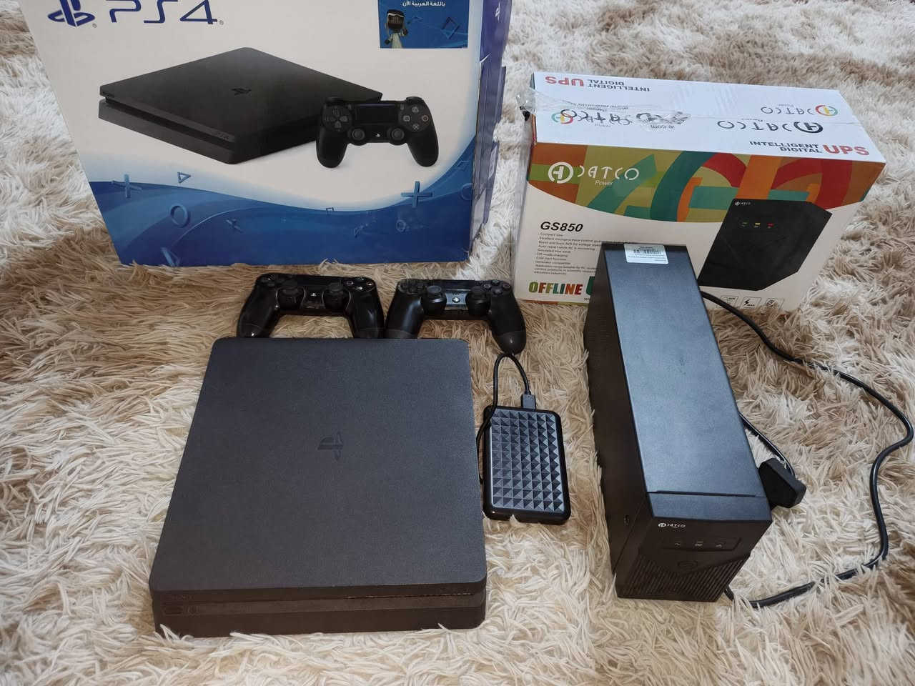 السلام عليكم
PS4 سلم مهكر نضيف كلش لوك ستيكر نضام 11.52 ذاكرة تخزين 500 گيگا مع هارد خارجي 500گيگا مع ubs 850  يحتوي على 17 لعبة مع كامل الملحقات السعر 330 الف


**إذا كنت صاحب هذا الإعلان وتريد حذفه لأي سبب، رجاءا أرسل رسالة إلى الدعم الفني**
