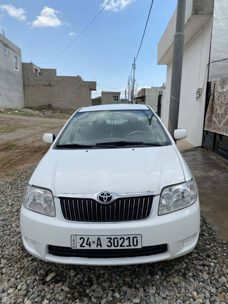 کرولا2003 بی مەسرەف گێرو مەکینە و تەبرید بەشەرت تایە نوی سەنەوی نوی و بێ کێشە حزام بۆیاغە سەقف و شان بەشەرت سعری ٦۲گەلا و شوێن ڕانیە
*********** مشتەری تێل بکە اكر, نينوى
