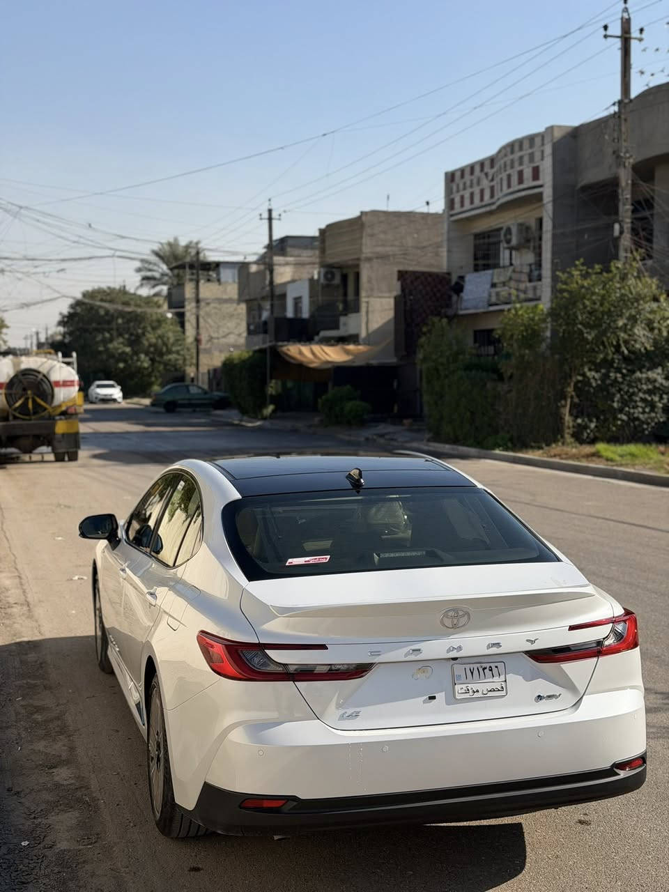 كامري 25 زيرو ماشيه 400 كيلو
السياره زيرو 

فول بصمه 

بنراما 

رادار امامي خلفي 

وحساسات 

توقف ذاتي 

مكفوله من كلشي 

مكانها بغداد قرب شارع المطار 

سعرها 292 

***********
