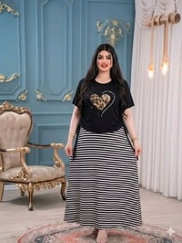 فستان كلوش • فانيلا زبده • ٥٠-٩٠ك