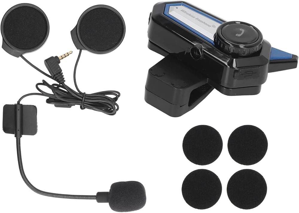 سماعة رأس لاسلكية للخوذة طراز BT31. 
تتميز بتقنية البلوتوث 5.0.
مقاومة للماء.
تتضمن ميكروفون 2 في 1 يناسب جميع أنواع الخوذات تقريبًا.
تدعم الرد التلقائي على المكالمات.
تحتوي على مصباح يدوي مدمج.*********** أربيل, العراق
