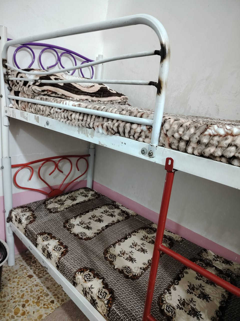 جربايه حديد طابقين وتكدر تفصلهااا
اي كسر مابيها
تنوم لحد عمر 9 سنوات مع دواشك قفل مابيها اي مجال
45 الف


**إذا كنت صاحب هذا الإعلان وتريد حذفه لأي سبب، رجاءا أرسل رسالة إلى الدعم الفني**