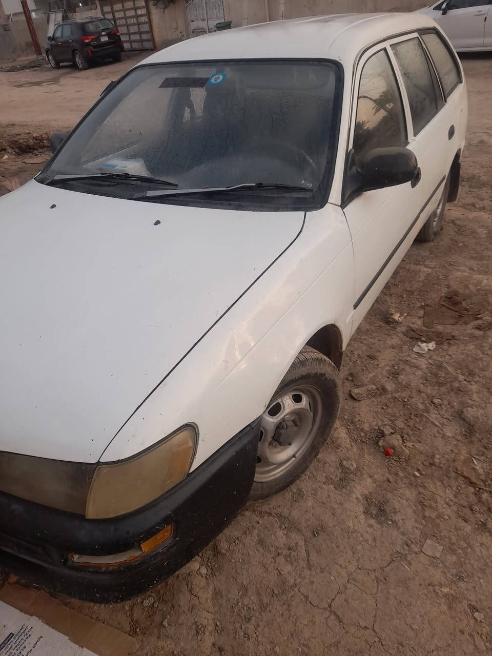 سلام عليكم كورلا ستيشن محور موديل ٩٢ كير عادي محرك نظيف حجم ١٤٠٠ كابريتر سياره بصبغ بلادي بيه نواقص تحتاج ترتيب سعره ٤٣ مكانه ابو غريب الزيتون  ***********
