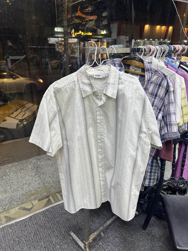 قميص باله اصلي نص ردن باله أوربي نظافه 99 قياس  اكس لارج فقط  XL 
……………. سعر القطعة 15 الف قطعتين 25


**إذا كنت صاحب هذا الإعلان وتريد حذفه لأي سبب، رجاءا أرسل رسالة إلى الدعم الفني**