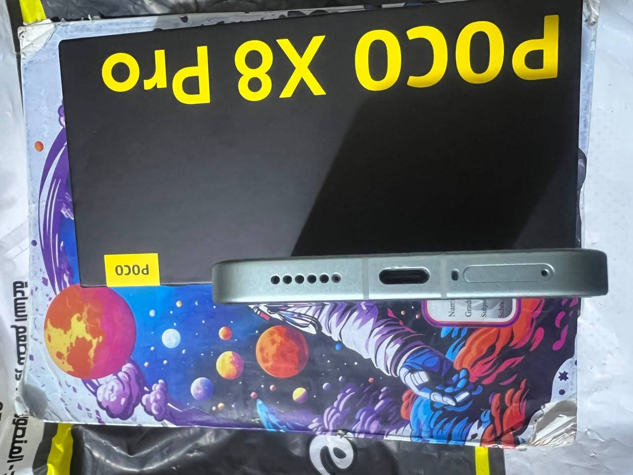 السلام عليكم
جهاز POCO X8 PRO بوكو x8 برو
ذاكره 256 مواصفاته معروفه الجهاز نضافه 100٪ خدش مابي حاله حال الجديد استخدام اقل الشهر ووصل الشراء موجود 
كامل ملحقاته الاصليه السعر 500 قفل اخر سعر تفاصيل اكثر راسلني خاص


**إذا كنت صاحب هذا الإعلان وتريد حذفه لأي سبب، رجاءا أرسل رسالة إلى الدعم الفني**