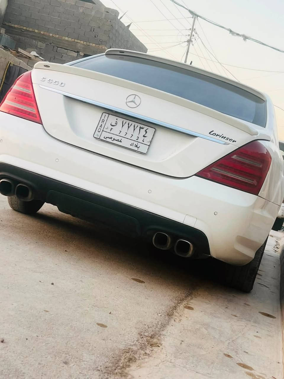 S550  بيبان شفط فول فتحه
صبغ جاملغ خلفي السياره صاعده هزه كامله معامله فقط تدفع كمرك 
موديل٢٠٠٦ بغداد البلديات 
***********
