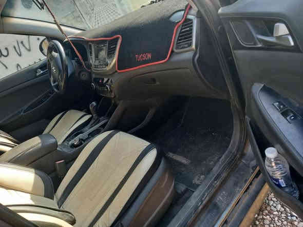 توسان امريكي بغداد ضررها بنيد فقط موديل ٢٠١٦ محرك  جي دي اي توربو ١٦٠٠ جاهزه تبريد صدر كير مكينه  سعرها ١٤٠ وبيها مجال الاتصال ***********
