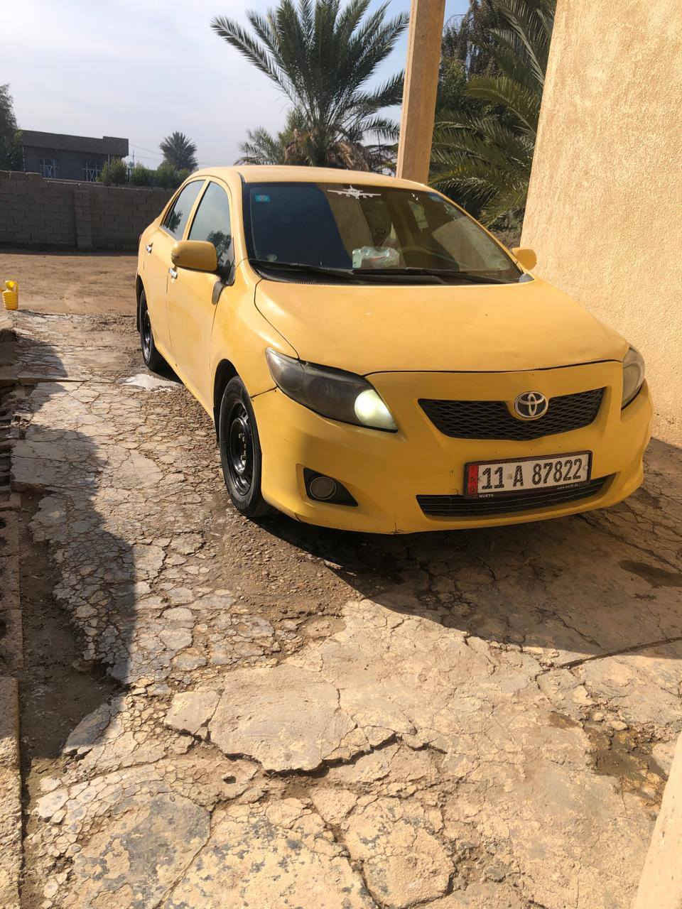 السلام عليكم كورلا 2009 رقم بغداد بأسمي تحويل ثاني يوم كير محرك حدادايه تخم تاير كله جديد تبريد شغال صونار مرفق مع المنشور السعر 82 وبيه مجال مكان بغداد ابو غريب للاستفسار اتصال ***********//***********
