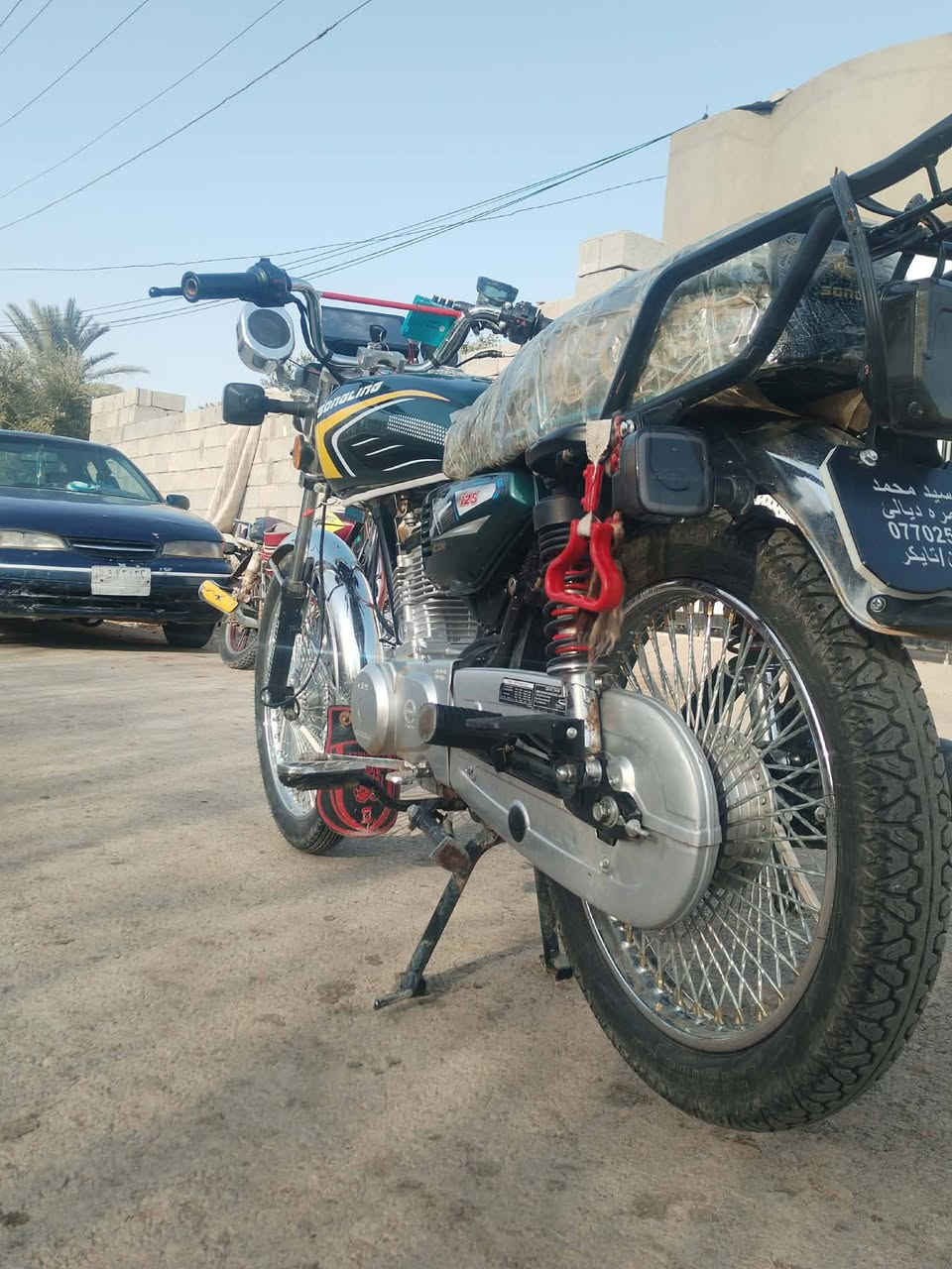 السلام عليكم شباب دراجه للبيع موديل 2026
الدراجه مفوله ما ناقصهه اي شي شغل و اطلع وين ما تريد معروضه 750 و بيه مجال للاتصال ***********
