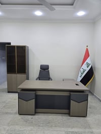 مكتب MDF • ١٨٠سم • كرسي مدير
